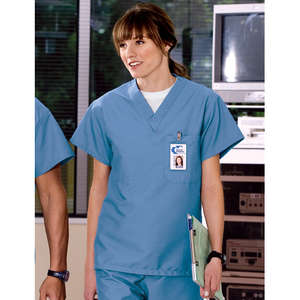 Custom Promotional CornerStone Reversible V-Neck Scrub Top - Dark/All