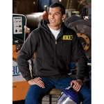 Custom Sweatshirts & Sweatpants - CornerStone Heavyweight Full-Zip Hooded Sweatshirt with Thermal Lining - Dark/All
