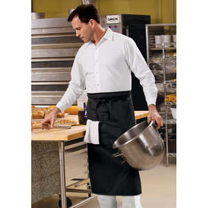 Custom Promotional CornerStone Full Bistro Apron - Dark/All