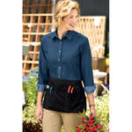 Promotional Aprons - CornerStone Waist Apron with Three Pockets - Dark/All