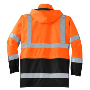 CornerStone ANSI Class 3 Waterproof Parka - Dark/All