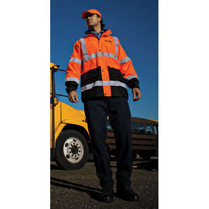 CornerStone ANSI Class 3 Waterproof Parka - Dark/All