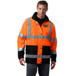 Promotional Workwear - CornerStone ANSI Class 3 Waterproof Parka - Dark/All