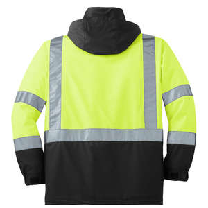 CornerStone ANSI Class 3 Safety Windbreaker - Dark/All