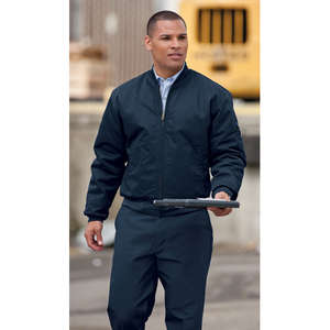 CornerStone Team Style Jacket with Slash Pockets - Dark/All
