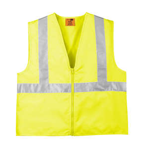 CornerStone ANSI Class 2 Safety Vest - Dark/All Yellow, Safety/Reflective
