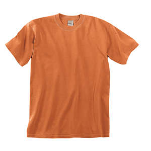 District Threads Pigment-Dyed Tee - Dark/All Orange, Burnt