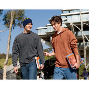 District Threads Pigment-Dyed Crewneck Sweatshirt - Dark/All 