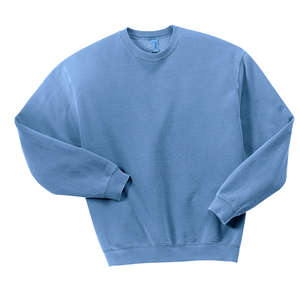 District Threads Pigment-Dyed Crewneck Sweatshirt - Dark/All Blue, Medium
