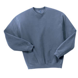 District Threads Pigment-Dyed Crewneck Sweatshirt - Dark/All Blue, Scotland