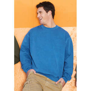 District Threads Pigment-Dyed Crewneck Sweatshirt - Dark/All 