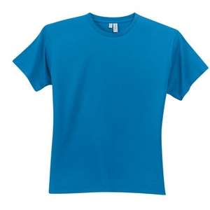 District Threads Short Sleeve Perfect Weight District Tee - Dark/Colors Turquoise, Bright