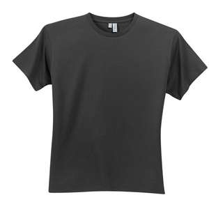 District Threads Short Sleeve Perfect Weight District Tee - Dark/Colors Charcoal