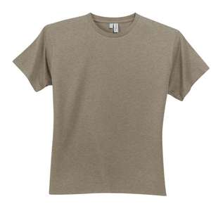 District Threads Short Sleeve Perfect Weight District Tee - Dark/Colors Latte, Heathered