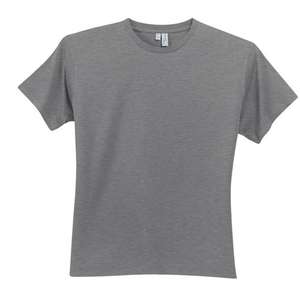 District Threads Short Sleeve Perfect Weight District Tee - Dark/Colors Steel, Heathered