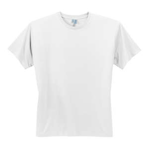 District Threads Short Sleeve Perfect Weight District Tee - White/Neutral White, Bright