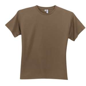 District Threads 100% Organic Cotton Perfect Weight Tee - Dark/Colors Brown, Earth