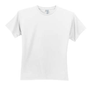 District Threads 100% Organic Cotton Perfect Weight Tee - Dark/Colors White, Snow