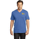 Promotional Apparel - District Threads Perfect Weight V-Neck Tee - Dark/All