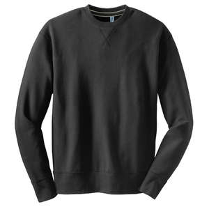 District Threads Vintage French Terry Crewneck Sweatshirt - Dark/All Charcoal