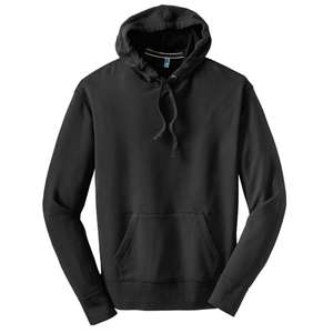 District Threads Vintage French Terry Pullover Hoodie - Dark/All Charcoal