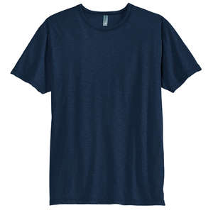 District Threads Slub Crewneck Tee - Dark/All Blue, New Navy