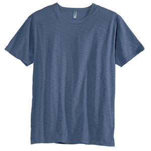 District Threads Slub Crewneck Tee - Dark/All Blue, Deep Sea