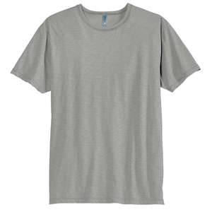 District Threads Slub Crewneck Tee - Dark/All Gray, Frost