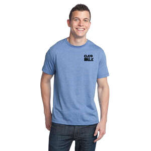 Custom Promotional District Threads Tri-Blend Crewneck Tee - Dark/All