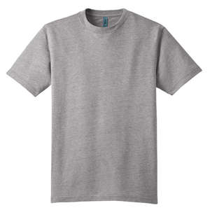 District Threads Tri-Blend Crewneck Tee - Dark/All Gray, Heather