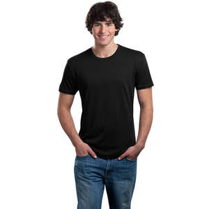 District Threads Tick Stitch Tee - Dark/All Black/Silver