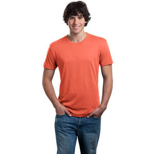 District Threads Tick Stitch Tee - Dark/All Persimmon/Gray, Warm