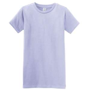 District Threads Junior Ladies Short Sleeve Perfect Weight District Tee - Dark/Colors Lilac