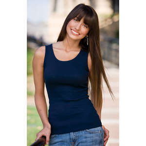 District Threads Junior Ladies 2x1 Tank - Dark/All 