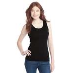 Custom Womens Tanks - District Threads Junior Ladies 2x1 Tank - Dark/All
