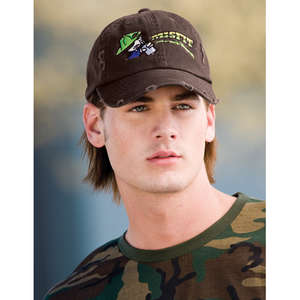 District Threads Distressed Cap - Dark/All
