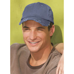 District Threads Distressed Cap - Dark/All