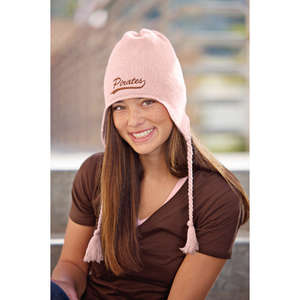 District Threads Knit Hat with Earflaps - Dark/All