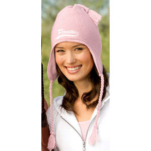 District Threads Knit Hat with Earflaps - Dark/All