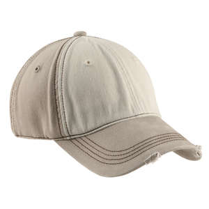 District Threads Distressed Contrast Cap DT606 - Dark/All Sandstone/Stone