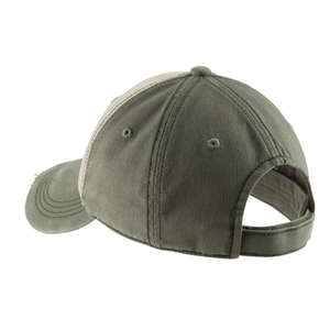District Threads Distressed Contrast Cap DT606 - Dark/All