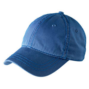 District Threads Thick Stitch Cap - Dark/All Blue, Maritime