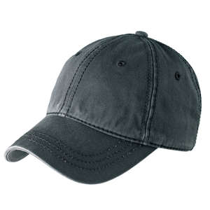 District Threads Thick Stitch Cap - Dark/All Nickel/Black