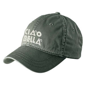 Custom Promotional District Threads Thick Stitch Cap - Dark/All