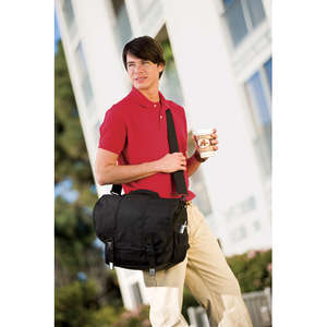 District Threads Montezuma Messenger Bag - Dark/All 