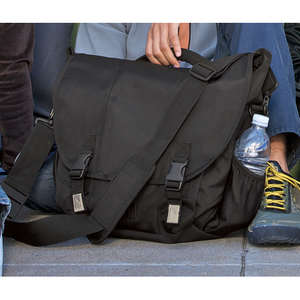 District Threads Montezuma Messenger Bag - Dark/All 