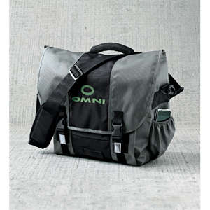 District Threads Montezuma Messenger Bag - Dark/All 