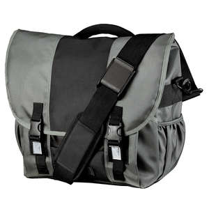 District Threads Montezuma Messenger Bag - Dark/All Smoke, Dark/Black