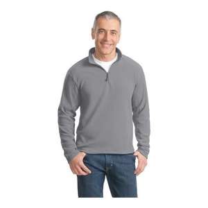 Custom Promotional Port Authority Signature Activo Quarter-Zip Microfleece Pullover - Dark/All