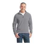 Promotional Fleece - Port Authority Signature Activo Quarter-Zip Microfleece Pullover - Dark/All
